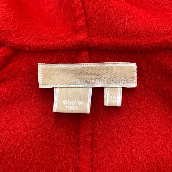 Michael Kors Camel Open Coat - Picture 5 of 15